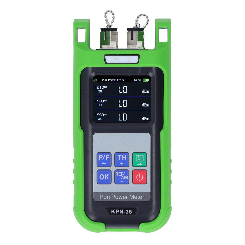 Optical Fiber Power Meter Handheld High Accuracy Mulit Function Fiber Optic Light Cable Tester with