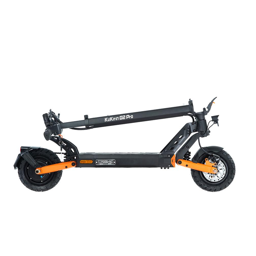 KuKirin G2 Pro (VMP) Legalny e-skuter 25 km/h (Hiszpania) 500W, 48V 15.6Ah, Wyświetlacz LCD, Podwójne amortyzatory sprężynowe, 9" opony Hulajnoga elektryczna dla dzieci
