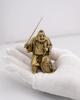 Seven Lucky Gods of Good Luck Ebisu Silky Gold Buddhist Hideun Makita Buddha Statue Ornament Takaoka Copperware sculptor Prototype_Kobiki (Ebisu 7F)