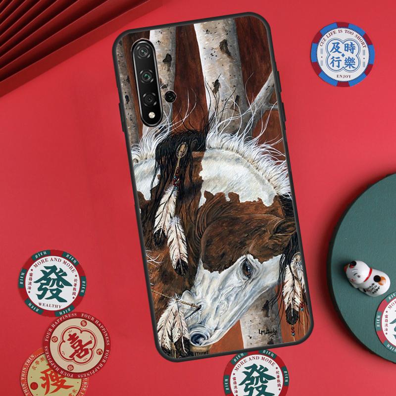 Western Cowgirl Cowboy Boots Cowhide For Huawei Nova Y73 Y72 Y90 Y70 Y60 Y91 Y61 12s 12i 11i 9 10 SE P40 Lite P60 P30 Pro Case