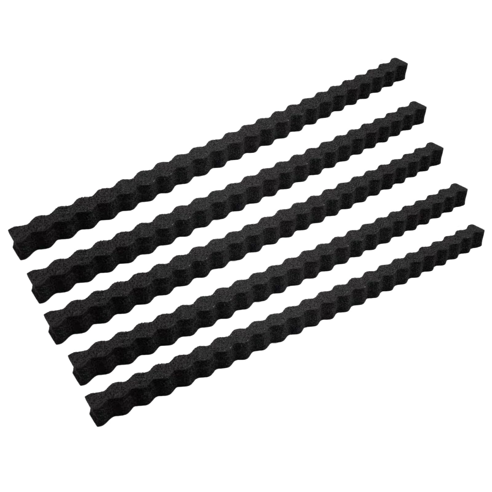 

nijimomo Автомобільний Звукопоглинальний Матеріал, 5 штук, Стрічка для Звукоізоляції Динаміків, Запобігає Витоку Звуку, Двостороння Стрічка в Комплекті (5)