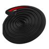 Car Rubber Seal Strips Three Layer Six Hole Thickened Auto Weatherstrips Soundproof Rubber Car Sealing Noise Insulation Strip