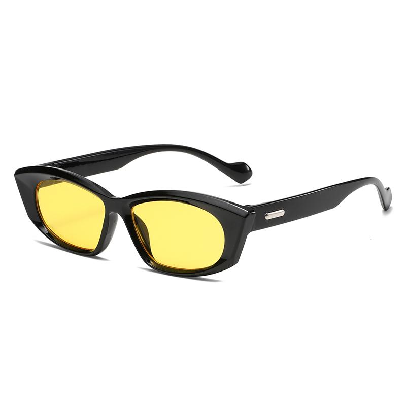 Vintage Cat Eye Sunglasses for Women Small Frame Retro Sunglasses UV400 Protection Eyewear Fashion Trendy Streetwear Accessories