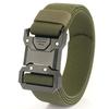 2023 Men's Elastic Tactical Quick-Release Buckle Belt with Customizable Logo