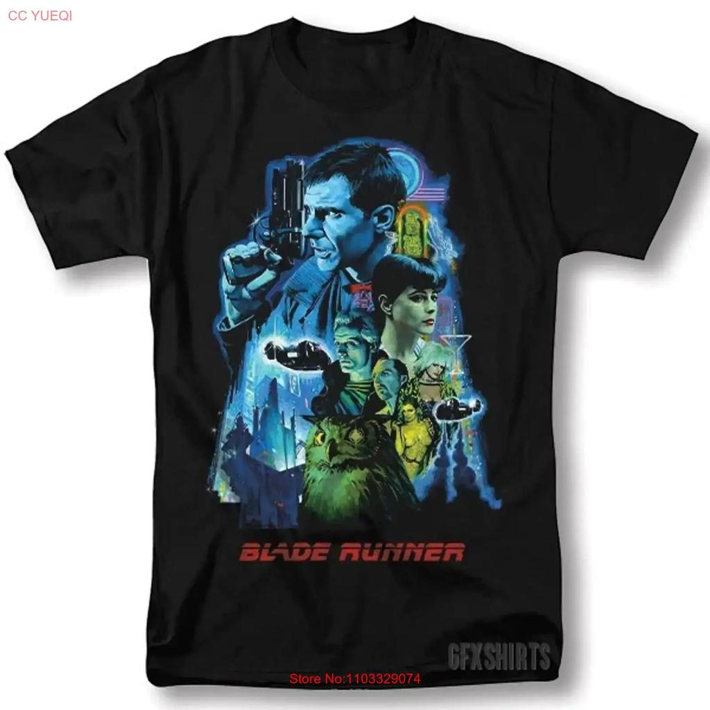 Blade Runner Classic Movie Poster Vintage Design T Shirt BESTSELLER Vintage Washed Versatile Soft Stretched Casual
