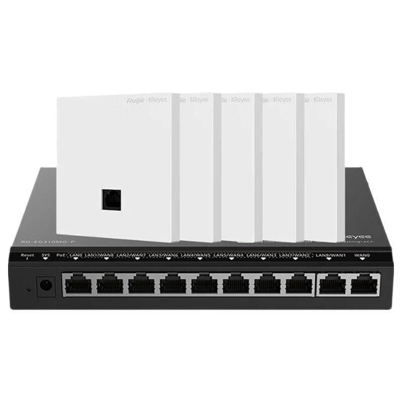 Ruijie Wi-Fi 6 Whole-Home Mesh AP System (CN version)