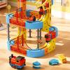 66/92Pcs/Set Magnetic Train Track Set DIY Race Car Cube Rail Boys Girls Gravity-Defying Building Kit Toddlers