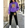 Beautiful Bouquet With Green Leaves Print Y2K Women'S Hoodies Autumn Hoodie Set Casual Jogging