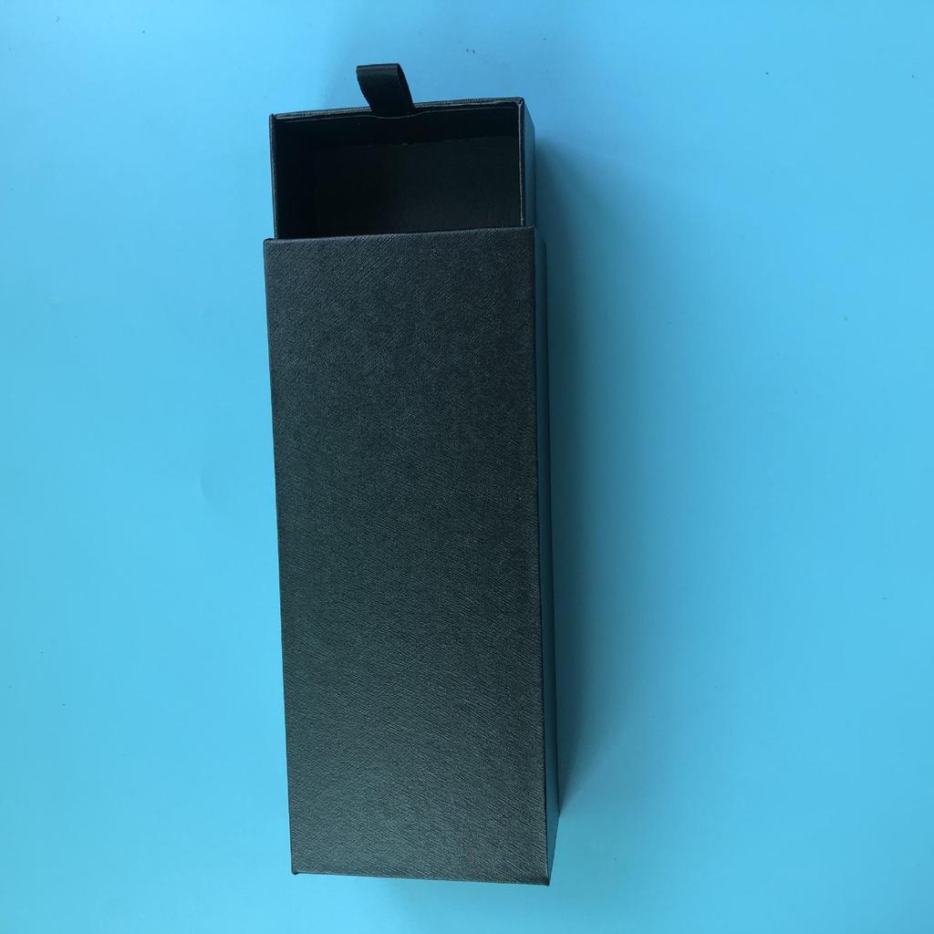 Rectangular Solid Color Drawer-Type Eyeglass Case - Portable, Pressure-Resistant Sunglasses Holder.