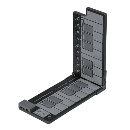 KORG nanoKEY Fold MIDI Keyboard, 25 Keys, Compact, Controller, DTM, USB, Pass-Powered, Includes Plug-ins, Black (NANOKEY-FD BK)