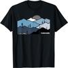 Camiseta Paisagem Retrô Montanha Colorado Outdoor