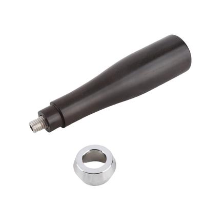 Coffee Portafilter Handle Comfortable Grip Burr Free Black Rosewood Durable Wearable Coffee Machine