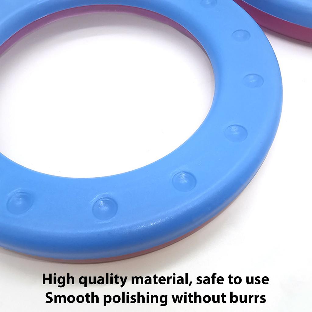 Glasses Drum Irregular Shape Clapping Drum Percussion Instrument Smooth Burrs Free Pink Blue