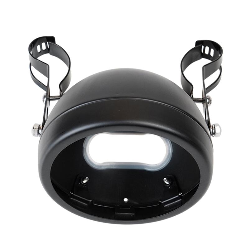 

5.75 Inch LED Headlight Housing For Motorcycle Built Of Strong Iron Material With High Brightness 1