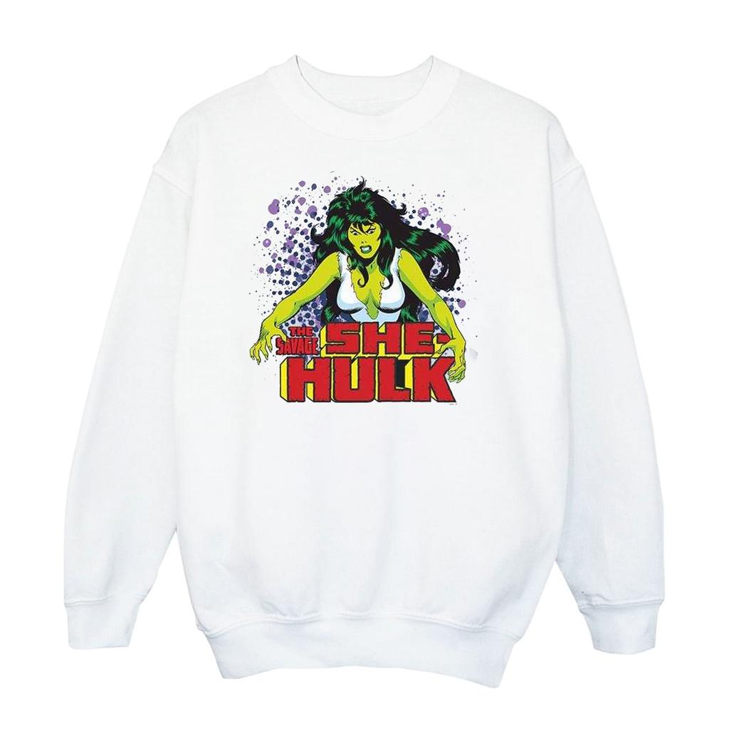 Marvel Mens The Savage She-Hulk Sweatshirt
