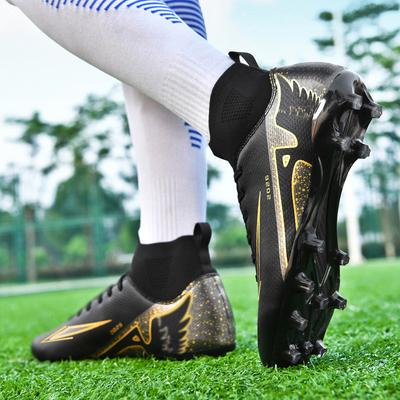 Botas de Fútbol Hombre Ultraligeras Sociedad Partido Zapatilla Niño Campo TF/FG Tacos Antideslizantes Zapatos de Fútbol Deporte Originales Zapatos de Fútbol