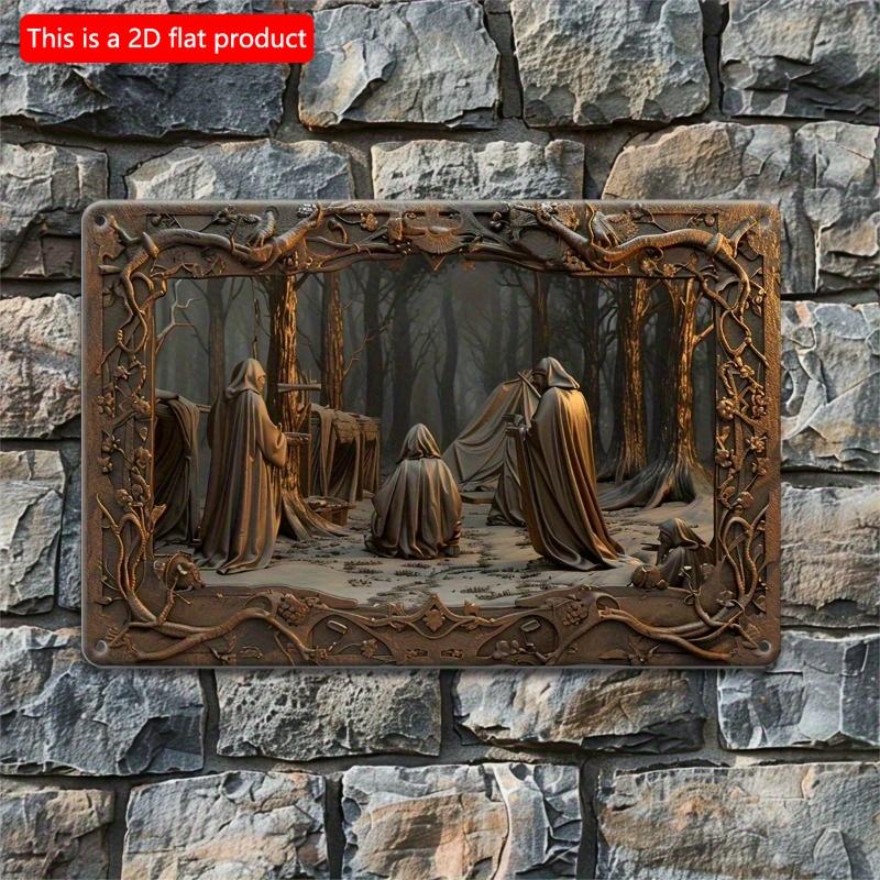 

2d Flat 30*20cm, Vintage Wooden Sign, Retro Religious Sign, Fascinating Vintage Quote Poster, Decorative Wall, for Home, Kitchen, Garden, Bedroom, Bar 30*20cm