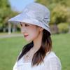 Hat Women's Summer Bucket Hat Women's Breathable Sun Hat Medium Old Hat Outdoor Folding Hat Autumn Basin Hat