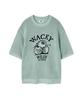 Wacky Willy One-Point Short Sleeve Pullover Knit Green