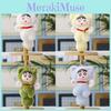 Cute New Small Plush Keychain With Pp Cotton Filling For Bag Charm And Gift