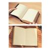 Paper Vintage Weekly Plan Writing Diary Book Blank Paper Notebook Notepad Retro Leather Notebook
