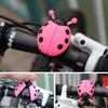 Mini Lovely Beetle Cartoon Ladybug Ring Bicycle Alloy Bell For Ride Horn Alarm