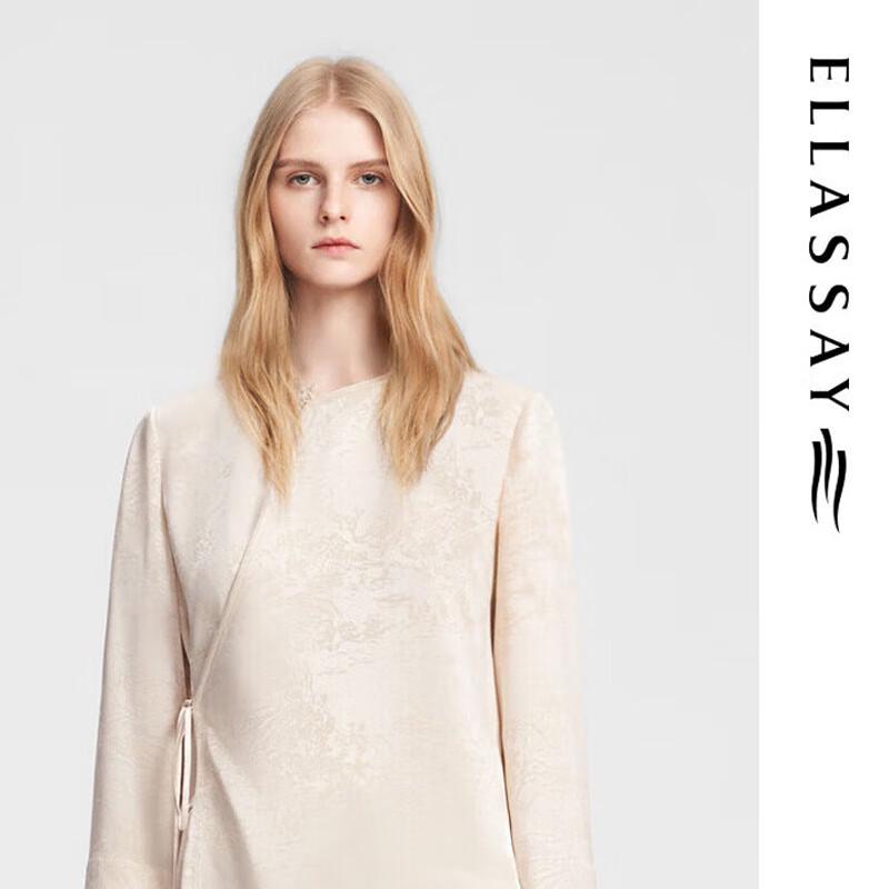 ELLASSAY Women s Acetate New Chinese Style Blouse S