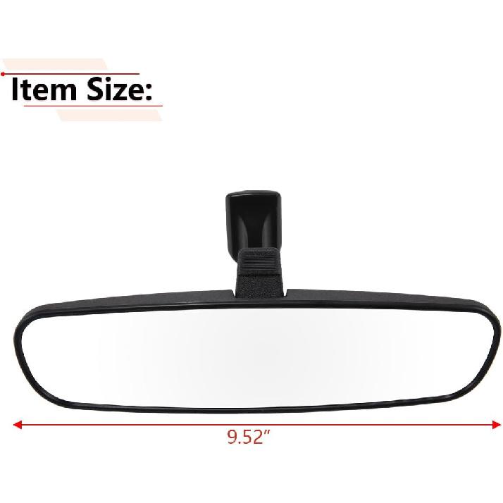 RLB-HILON Rear View Mirror Compatible With Honda Accord 1998-2013, For Honda Civic 2006-2011, For Odyssey 2000-2004, For Pilot 2002-2008, Day/Night
