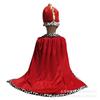 Halloween Children's Day Show Costume Cape Cos Adult Child King Cape Show Prince Princess Cape