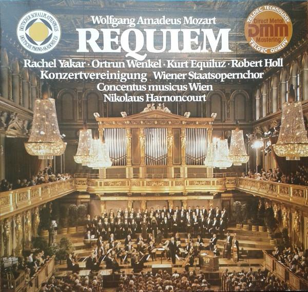 

LP Record WOLFGANG AMADEUS MOZART, RACHEL YAK - Requiem 642756AZ TELEFUNKEN 1982 Germany Classical Used