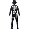 Smiffys Mens Seor Skeleton Day Of The Dead Costume