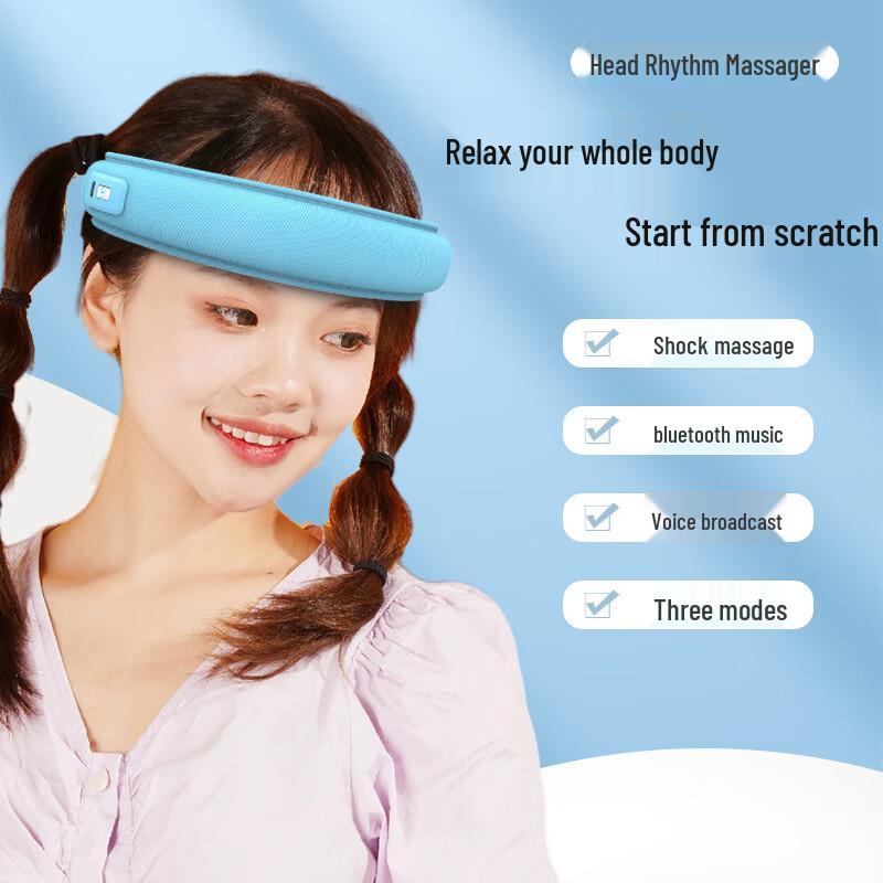 

Smart Bluetooth Heating Head Massager