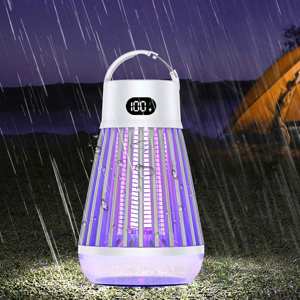 Multifunctional Mosquito Killer for Mothers and Babies, Household Outdoor Portable Electric Shock Mosquito Killer Lamp, Camping Lamp