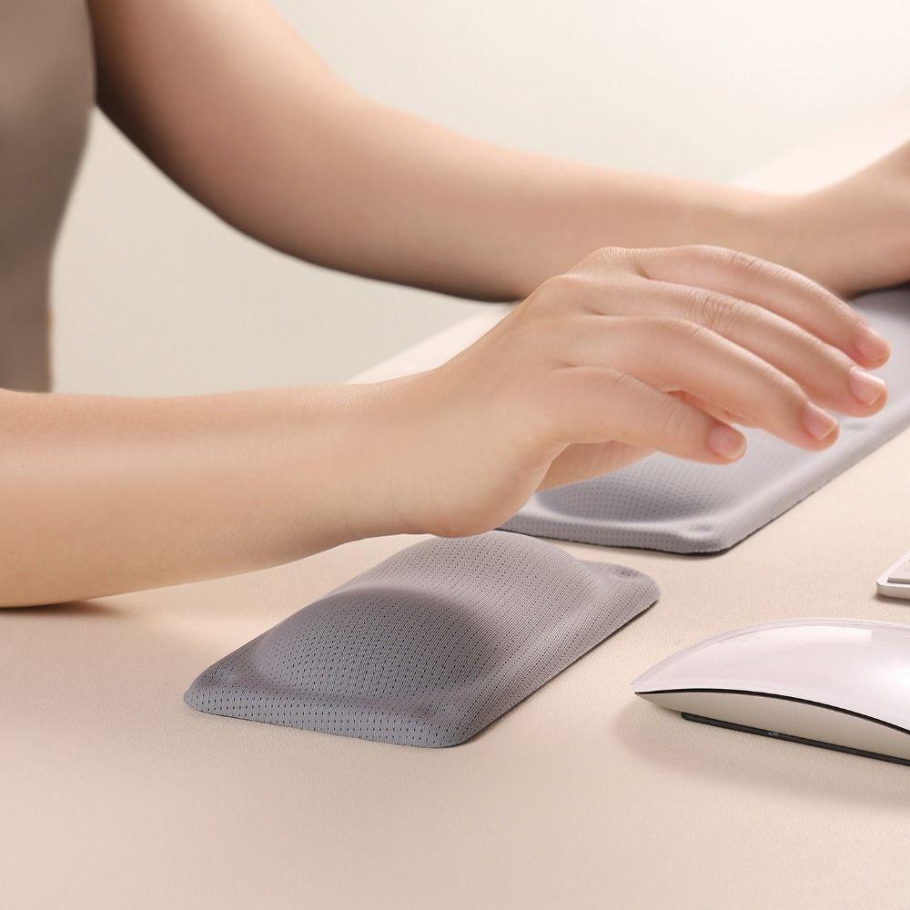 Creative Keyboard Mouse Pad Non-Slip Mouse Wrist Rest Easy To Clean Mouse Wrist Support Mat  Home