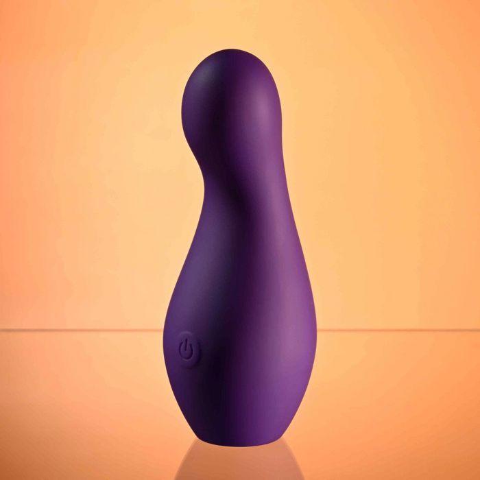 Vibrant en silicone - PLAYBOY - The Jet Set Vibe - Violet - Discret - Rechargeable USB