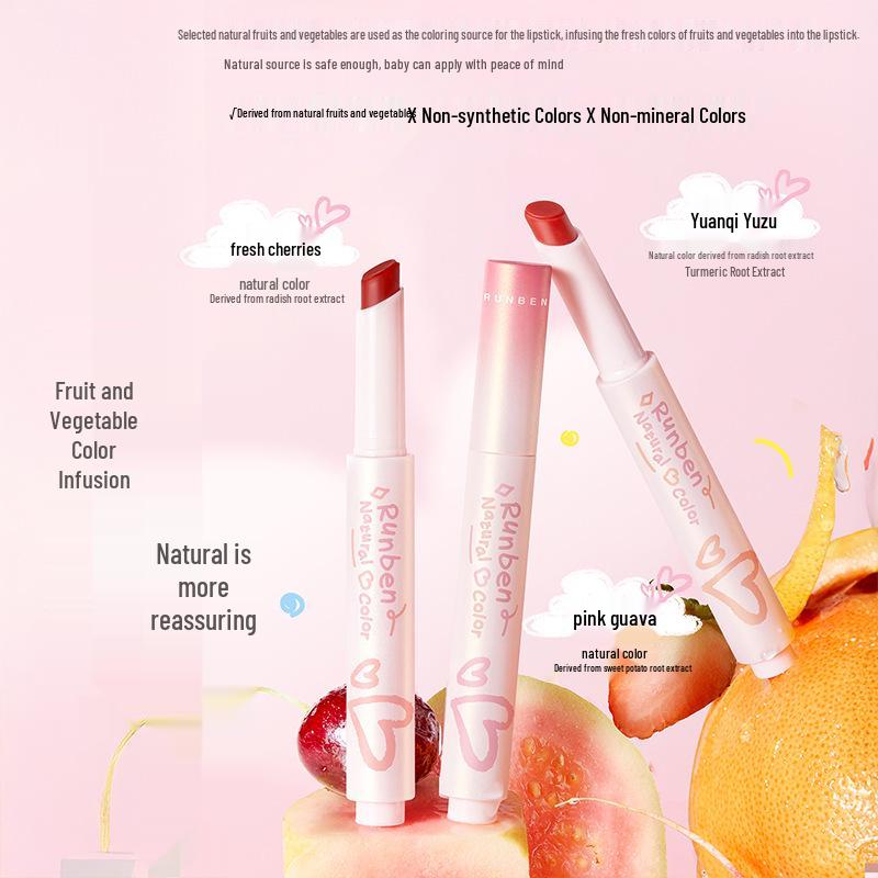 Runben Lip Balm for Kids - Moisturizing & Nourishing Lip Care for Boys and Girls in Autumn/Winter