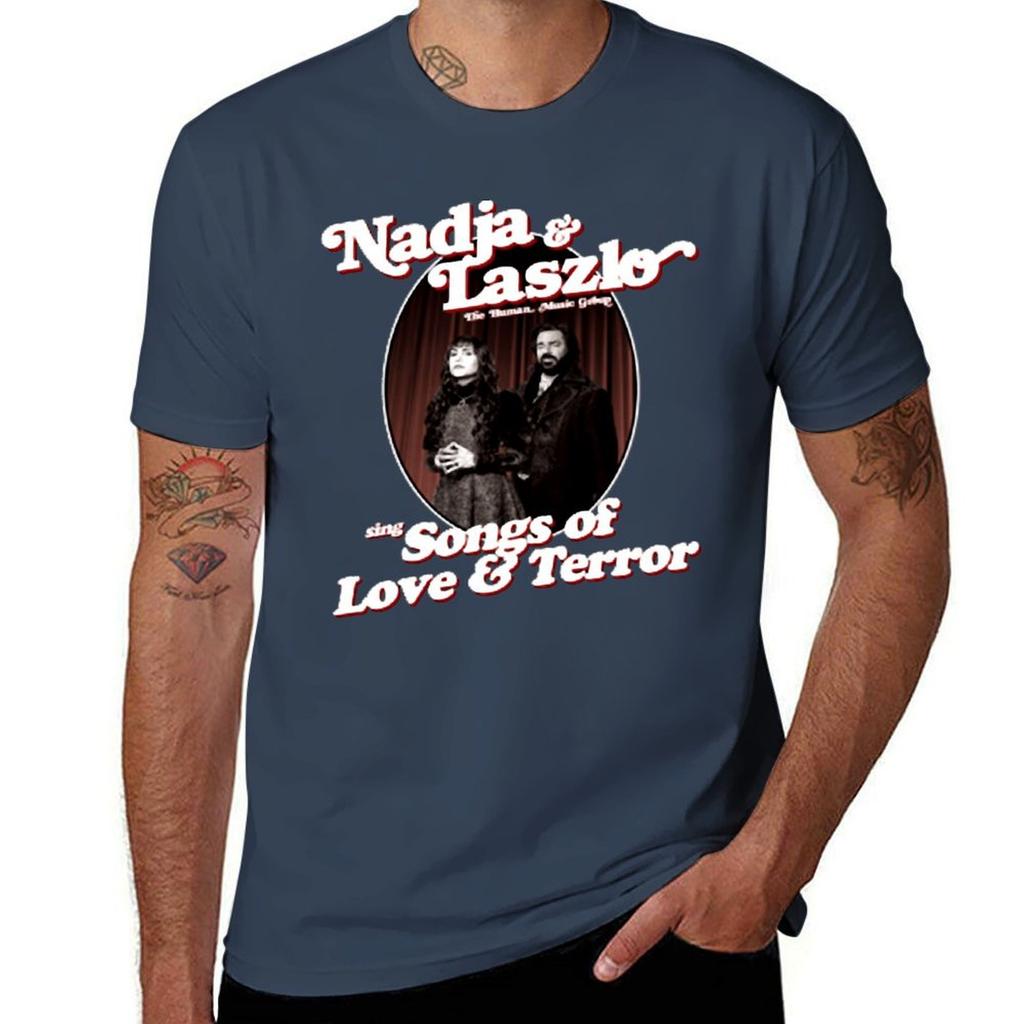 Nadja And Laszlo The Human Music Group Sing Songs Of Love And Terror T-Shirt sublime anime t shirts tees men t shirts