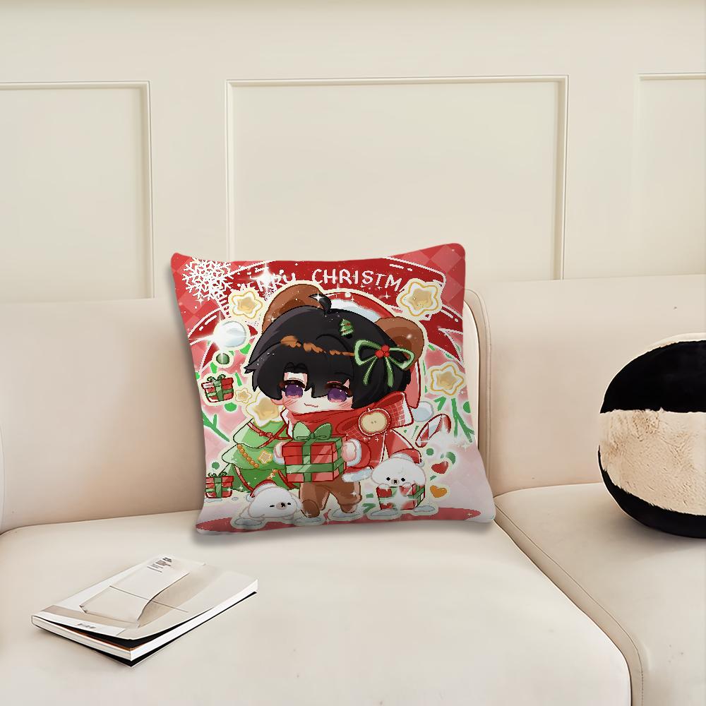 Love and Deepspace Merry Christmas cushion cover Pillow Cover Decoration Room Home Sofa living Office Car Nordic Simplicity