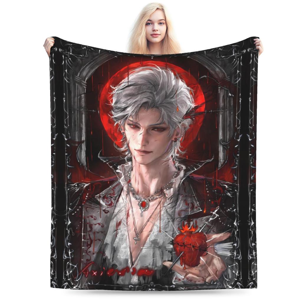 Game Love and Deepspace Sylu Blankets Quality Warm Soft Throw Blanket Winter Decorative Bedroom Print Bedspread