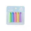 5PCS/set Pen Cover Clear Plastic Pencil Cap Transparent Pencil Top Pencil Protective Cap Extender