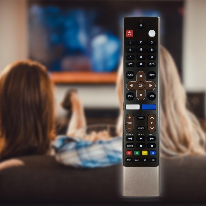 Universal Voice Remote Control With Wide Compatibility For YK7705J MB1988 Devices Controller Durability ABS Construction