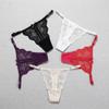 Thin Strap Underwear for Women Transparent Mesh Lace Briefs Fashion Lace Thong  Lady