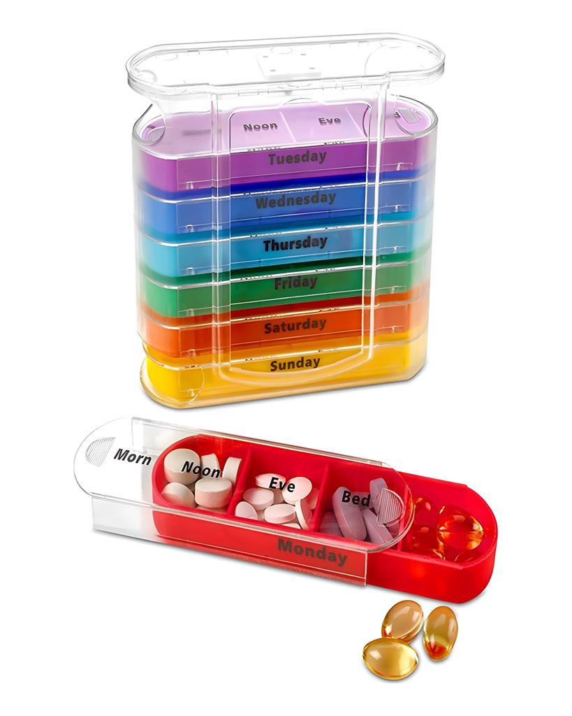 Étui à médicaments, boîte à médicaments, organisateur de pilules, boîte à pilules, étui à pilules, rappel de médicaments, Portable de voyage