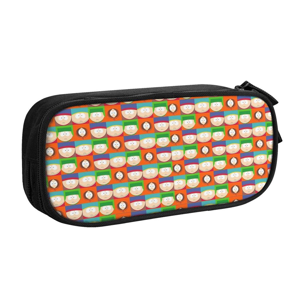 Southspark The Boys Pencil Case Cartoon Pencilcases for Student Big Capacity Pencil Bags Office Gift Stationery