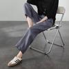 SOFSIL Women's Linen Straight Leg Cropped Pants