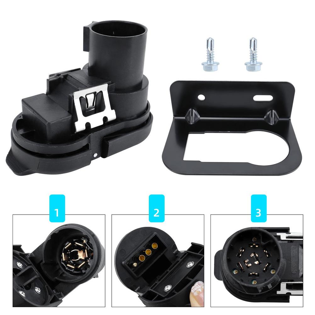7-pin Trailer Wiring Harness Connector 09-23 For Dodge For Durango OEM Part Number 56055632AC Replacement Car Accessories