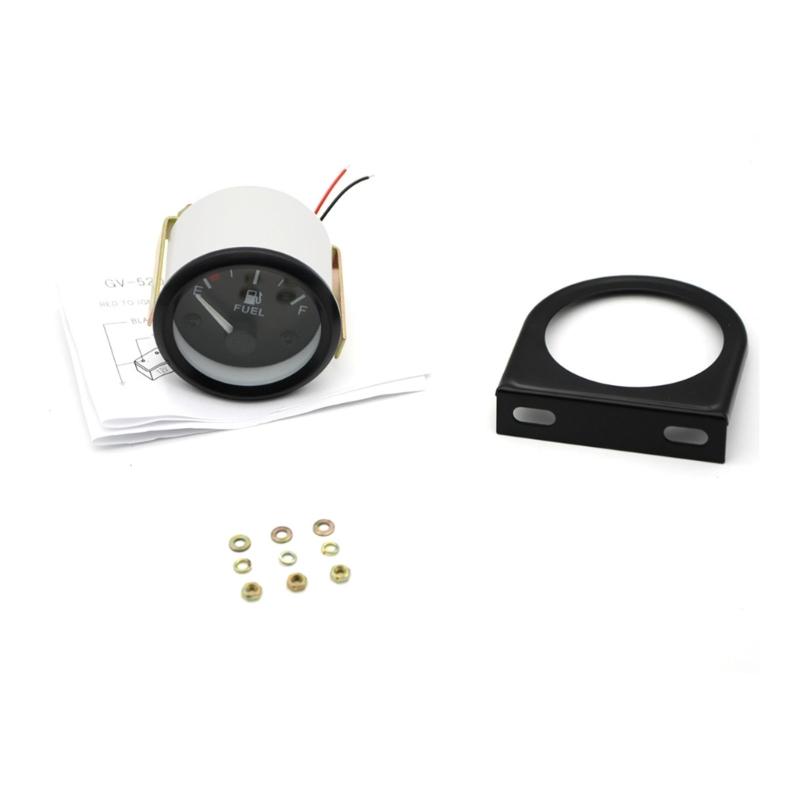 Universal Vehicle Fuel Level Monitor LED Display Oil Warning Shockproof Circuit For 12V Car Motorcycles Trucks