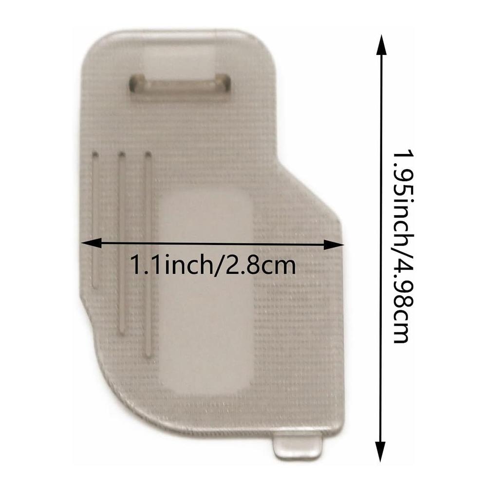 1/2 pz. Piastra Scivolo Coperchio Bobina Per Macchina da Cucire Brother LX2763, LX3850, RS40S, RS45S Accessori