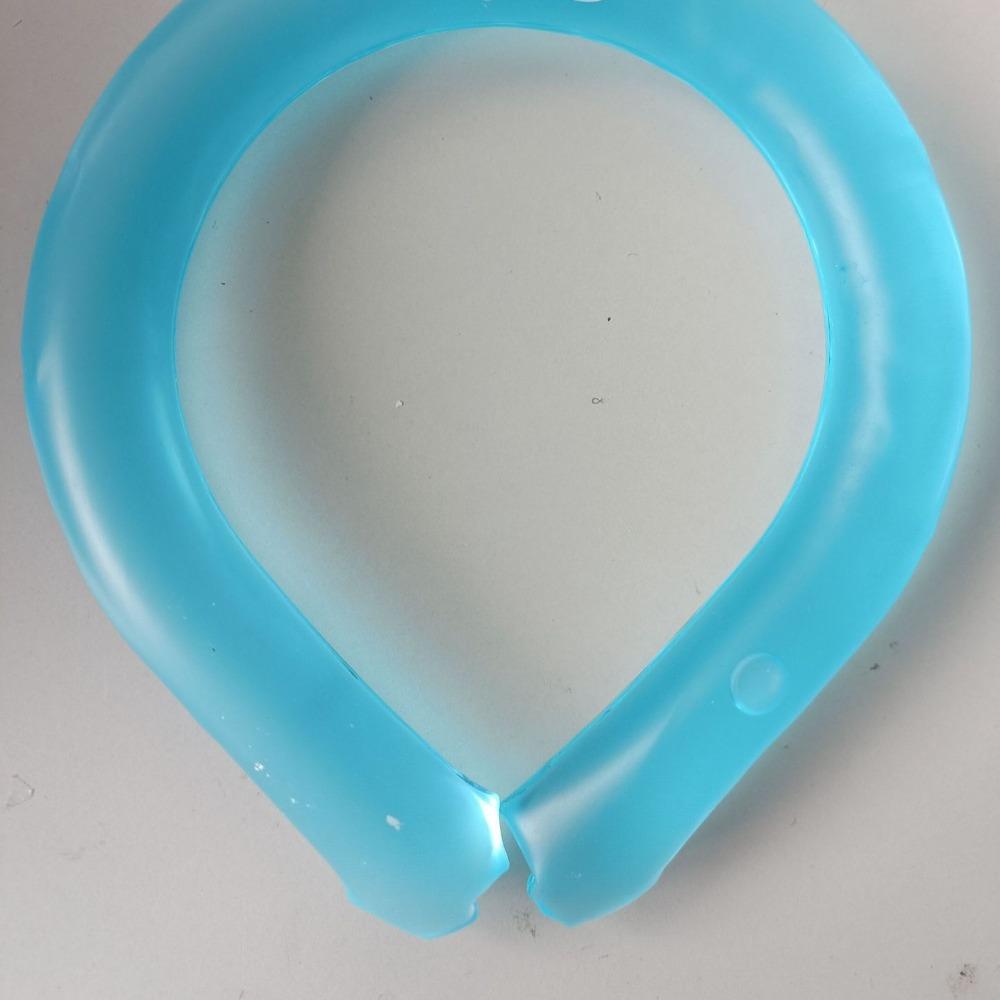 1/2Pcs Cool Tube Neck Cooler Collars Portable Ice Cushion Pillow Neck Cooling Ring  Cycling