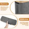 Bathroom Organizer Basket Large Capacity Toilet Paper Storage Basket with Wood Lid Foldable Multifunctional Toilet Paper Storage